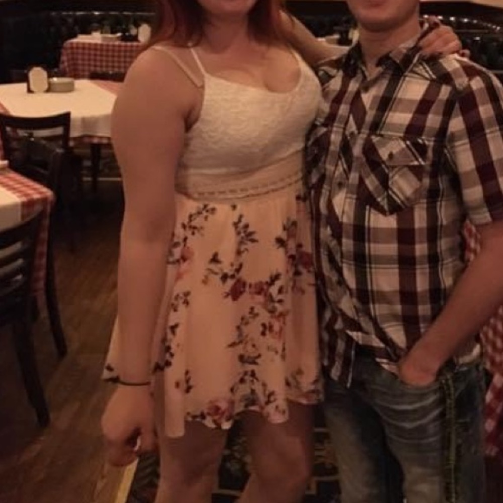 Floral Windsor dress